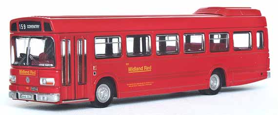 Midland Red LEYLAND NATIONAL MkI 11.3m.